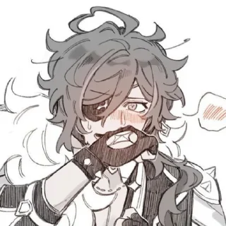 😳 emoji Arstrium Kaeya Telegram sticker 21 of 78