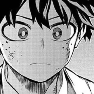Sticker from Midoriya