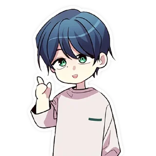 ☝️ emoji Snail Boys Telegram sticker 5 of 37