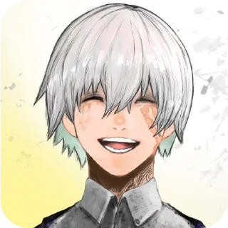 💇 emoji Канеки @kotik_Elis Telegram sticker 13 of 60
