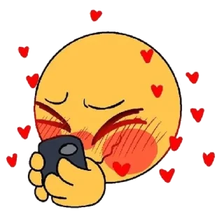 💞 emoji Смайлы:) Telegram sticker 1 of 73