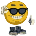 Sticker from смайлы @shashki96
