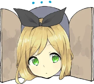 🙃 emoji Pom's Alice ENG :: @line_stickers Telegram sticker 21 of 40