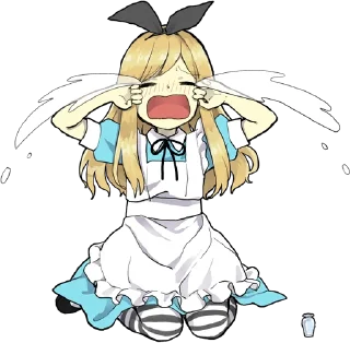 Sticker from Pom's Alice ENG :: @line_stickers