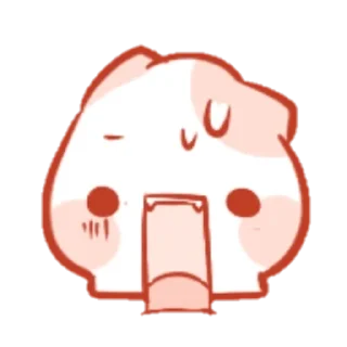 🐱 emoji ૮Ꮚ  ₊  милашка  ꒰ @stickers_emoji_R1N ꒱ . .  ୨୨ ˚  ₊  · Telegram sticker 21 of 30