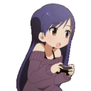🎮 emoji Anime @SchizoChupapi Telegram sticker 11 of 35