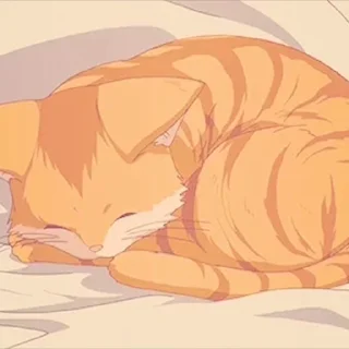 Sticker from Anime cats @freetopsticker