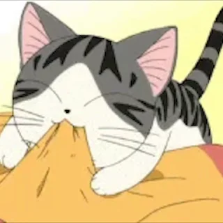 🐈 emoji Anime cats @freetopsticker Telegram sticker 10 of 45