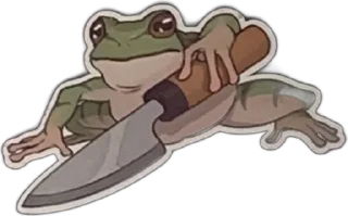 🔪 emoji smth strange Telegram sticker 14 of 15