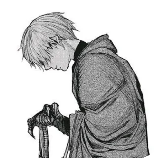🗡 emoji kaneki ken @fuspaw Telegram sticker 21 of 53