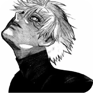 👍 emoji kaneki ken @fuspaw Telegram sticker 18 of 53