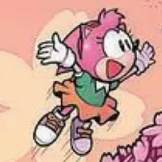 Sticker from Classic Amy (@sonic_the_hednehog)