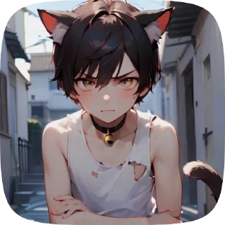 🎀 emoji ⋅˚₊‧ショタコン ‧₊˚ ⋅  by  @God_hedgehogs Telegram sticker 4 of 49