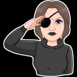 😐 emoji Ана Гольдманн Telegram sticker 19 of 38