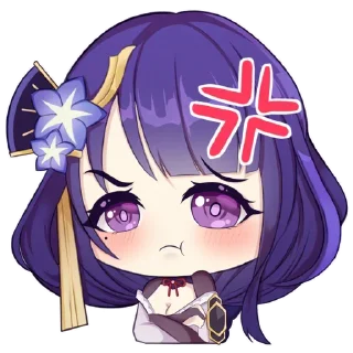 💢 emoji Сёгун Райдэн<3 Telegram sticker 4 of 50
