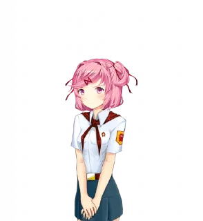 😞 emoji Everlasting Summer + Doki Doki LC Telegram sticker 18 of 42