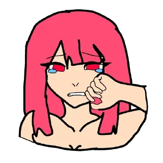 😭 emoji Юсукэ Telegram sticker 6 of 8