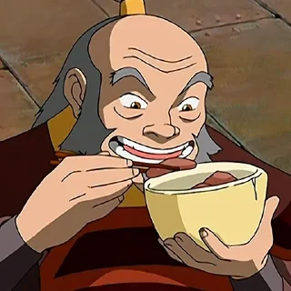 😋 emoji @TVstickers Avatar the Last Airbender Telegram sticker 15 of 113