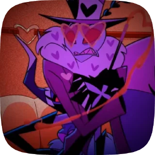 🦋 emoji БОЛЬШЕ ⇨ @CLOOBHUB ВАЛЕНТИНО ОТЕЛЬ ХАЗБИН HAZBIN Telegram sticker 18 of 58