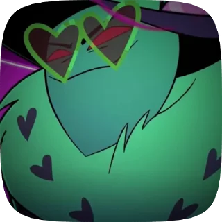 🦋 emoji БОЛЬШЕ ⇨ @CLOOBHUB ВАЛЕНТИНО ОТЕЛЬ ХАЗБИН HAZBIN Telegram sticker 14 of 58