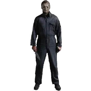 🤨 emoji Michael Myers @stickerstgrm Telegram sticker 6 of 25