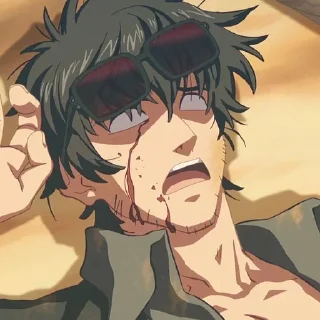 🕶 emoji Nicholas D. Wolfwood Telegram sticker 22 of 120