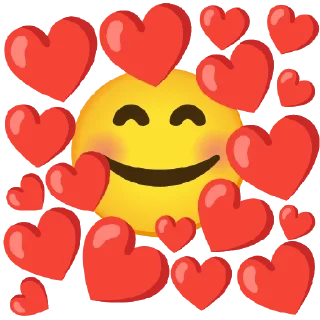 🥰 emoji Любовный рандом Telegram sticker 8 of 120