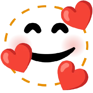 🫥 emoji Любовный рандом Telegram sticker 23 of 120