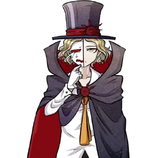 😭 emoji ~ mikado sannoji by @wanna_s_l_e_e_p ~ Telegram sticker 15 of 120