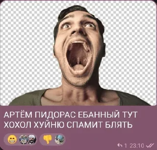 😁 emoji опросы долбаеба - хуйня!!! Telegram sticker 15 of 15