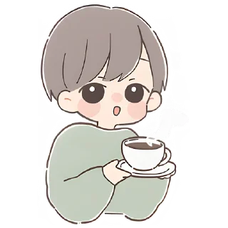 ☕ emoji Говорящий кун @Nyasticks Telegram sticker 13 of 33