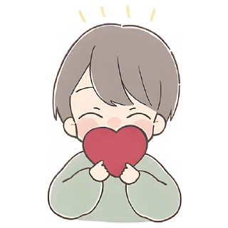 ❤️ emoji Говорящий кун @Nyasticks Telegram sticker 5 of 33
