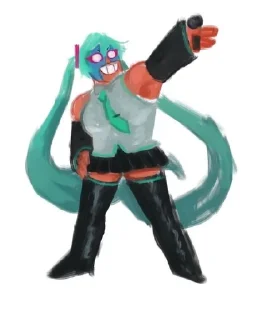 😁 emoji Треш какойта Telegram sticker 7 of 13