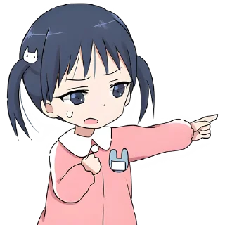 👈 emoji Цундерекко @Nyasticks Telegram sticker 18 of 33