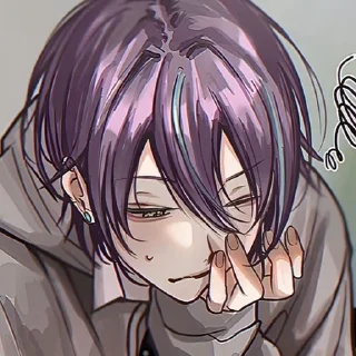 🌟 emoji Kamishiro Rui ╰─ >  @zedLLP Telegram sticker 23 of 25