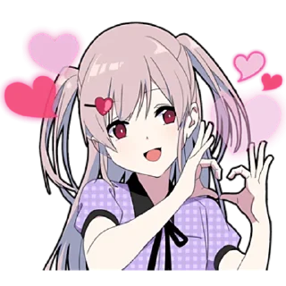 ❤️ emoji Ями-тян @nyasticks Telegram sticker 16 of 41