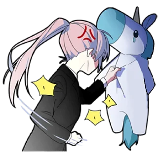 😡 emoji Ями-тян @nyasticks Telegram sticker 5 of 41