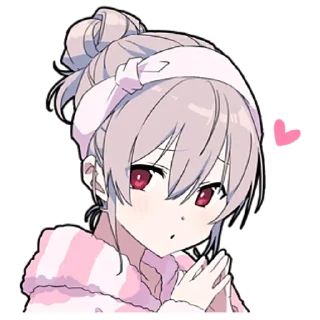 😏 emoji Ями-тян @nyasticks Telegram sticker 20 of 41