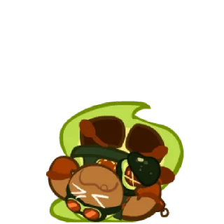 🥑 emoji Avocado Cookie! Telegram sticker 20 of 36
