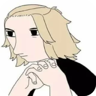 ❤ emoji mikey︵♡ ( ￣▽￣) Telegram sticker 3 of 17