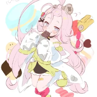 🎀 emoji •|`Aino `|• Genhin Impact @KITTYKIAD Telegram sticker 11 of 31