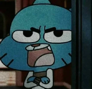 🤨 emoji Just Gumball Telegram sticker 18 of 31