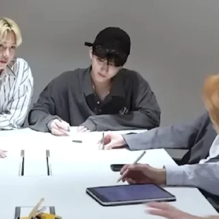 Sticker from Changbin 2021 stray kids week