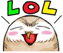 😂 emoji A little cute OWL :: @line_stickers Telegram sticker 12 of 40
