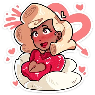 😍 emoji Сирша без надписей @TgSticker Telegram sticker 22 of 49