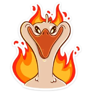 Sticker from Гусь Федька :: @stickroom