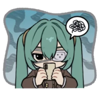 😠 emoji Мониторинг Том 2 (DECO*27) @AbbiStik Telegram sticker 11 of 25