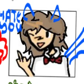 📖 emoji ☆☆I'll kiss you quackity!~•° Telegram sticker 9 of 17