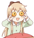 🙈 emoji 歳納 京子 Telegram sticker 9 of 120