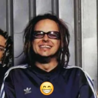 😁 emoji Jonathan Davis Telegram sticker 10 of 22